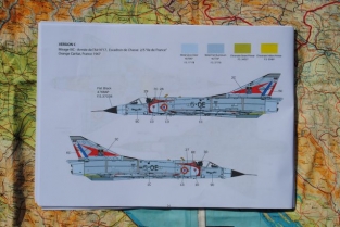 Italeri 2505 Dassault  Mirage IIIC